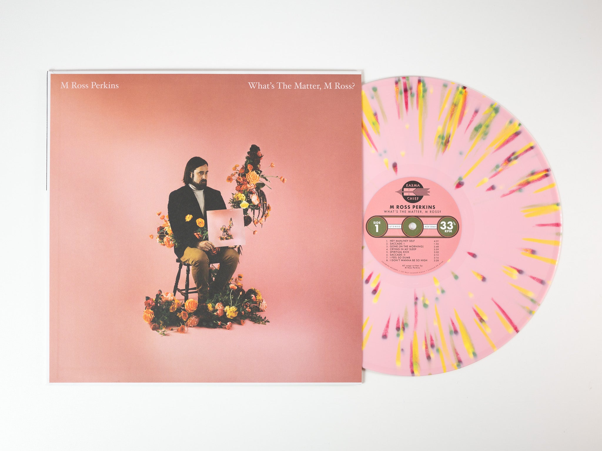 M Ross Perkins What's The Matter vinyle LP psych pop
