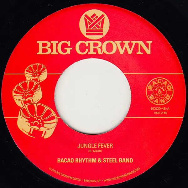Bacao Jungle Fever 45 tours 7" Tender Trap