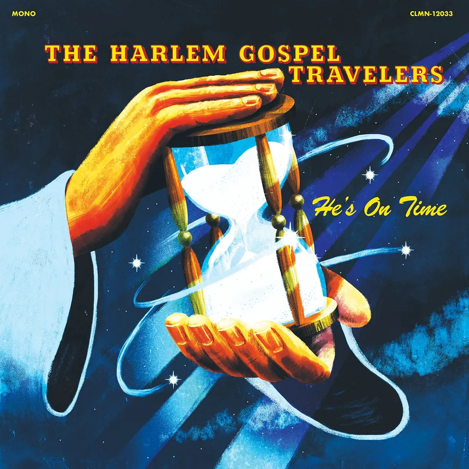 Harlem Gospel Travelers He's On Time LP vinyle clear soul
