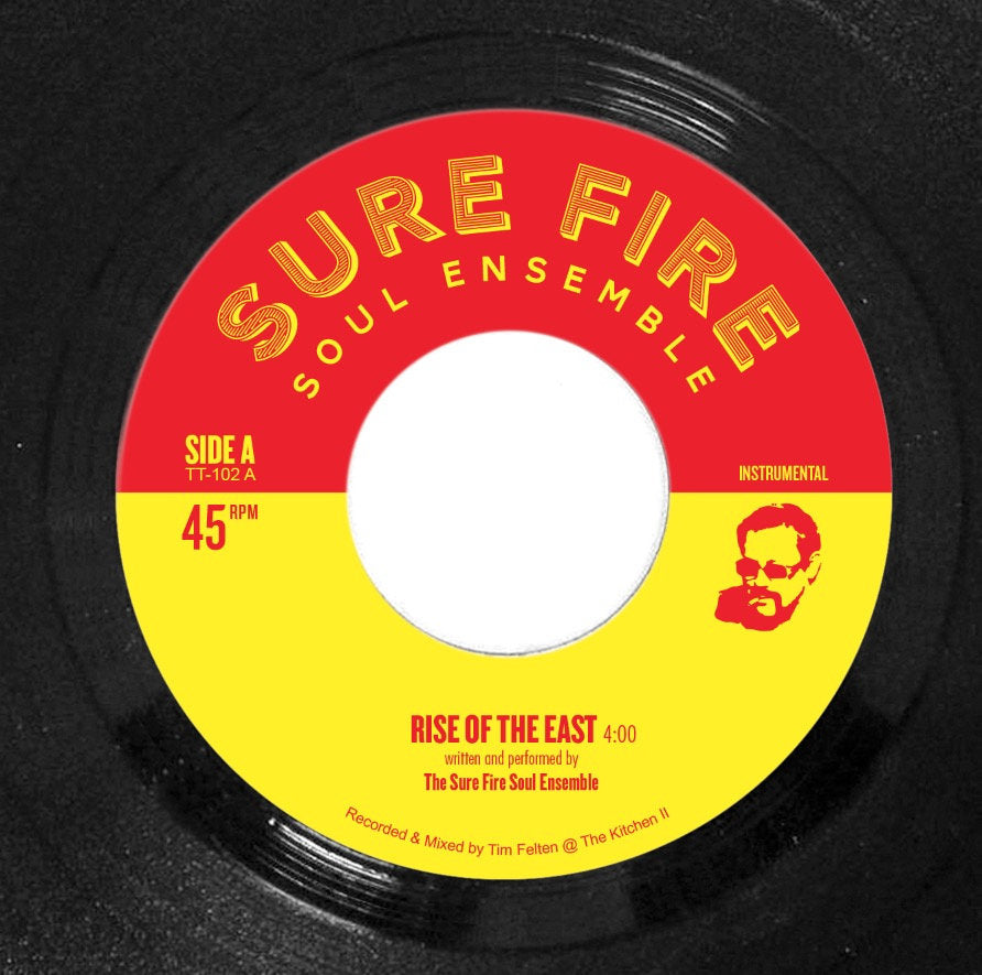 Sure Fire Soul Ensemble Rise Of The East 45 tours funk