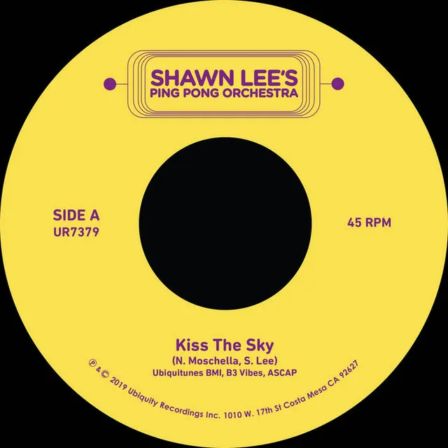 Shawn Lee Kiss The Sky 45T vinyle soul moderne