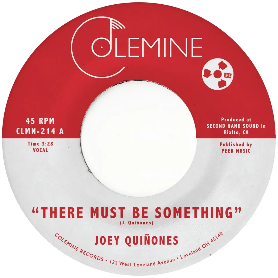 Joey Quiñones There Must Be Something 45 tours vinyle clear