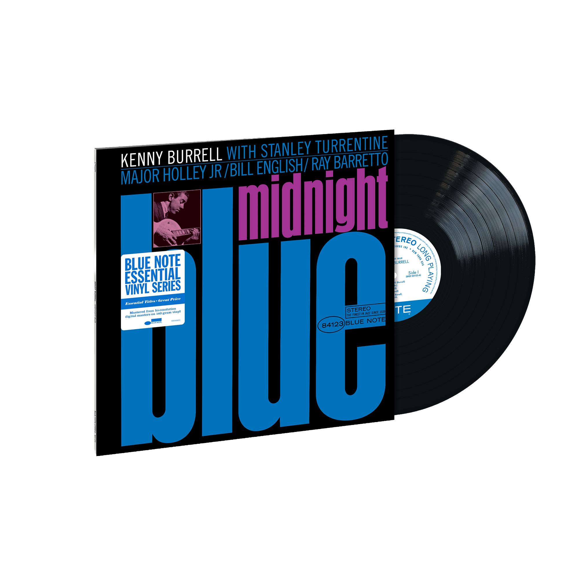 Blue Note Kenny Burrell Midnight Blue vinyle 140g