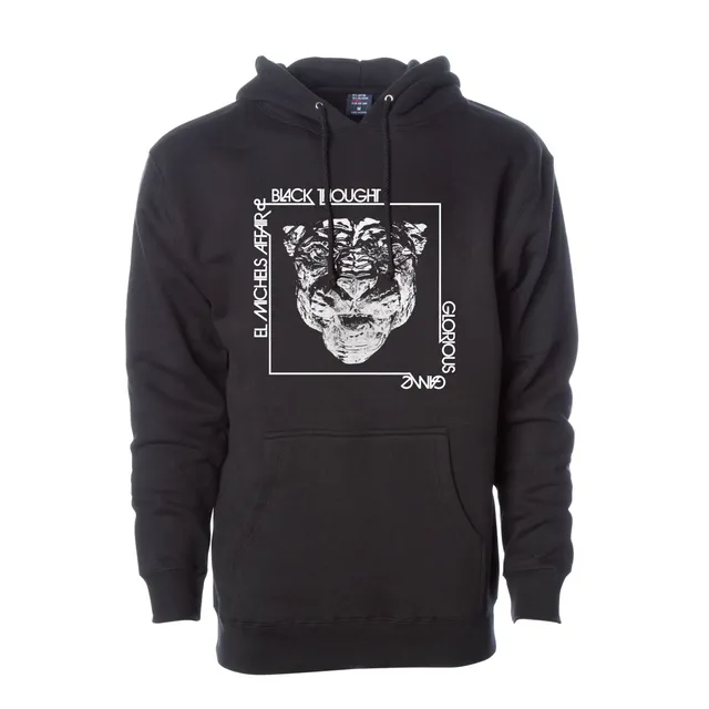 Big Crown Records EMABT sweat capuche panthère noir