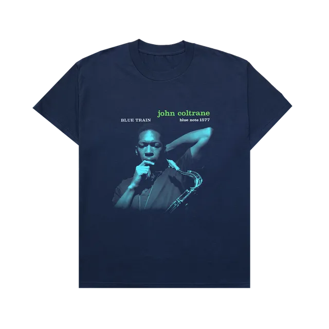 John Coltrane Blue Train T-shirt coton noir taille L