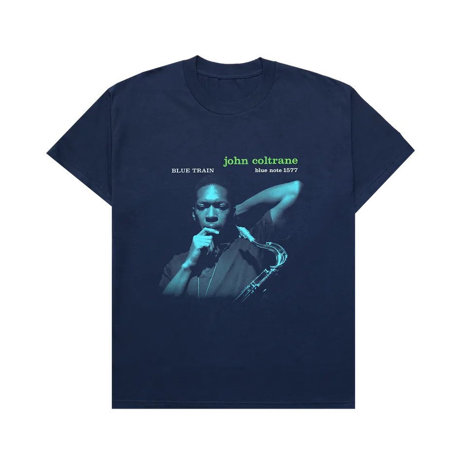 John Coltrane Blue Train T-shirt coton noir taille L