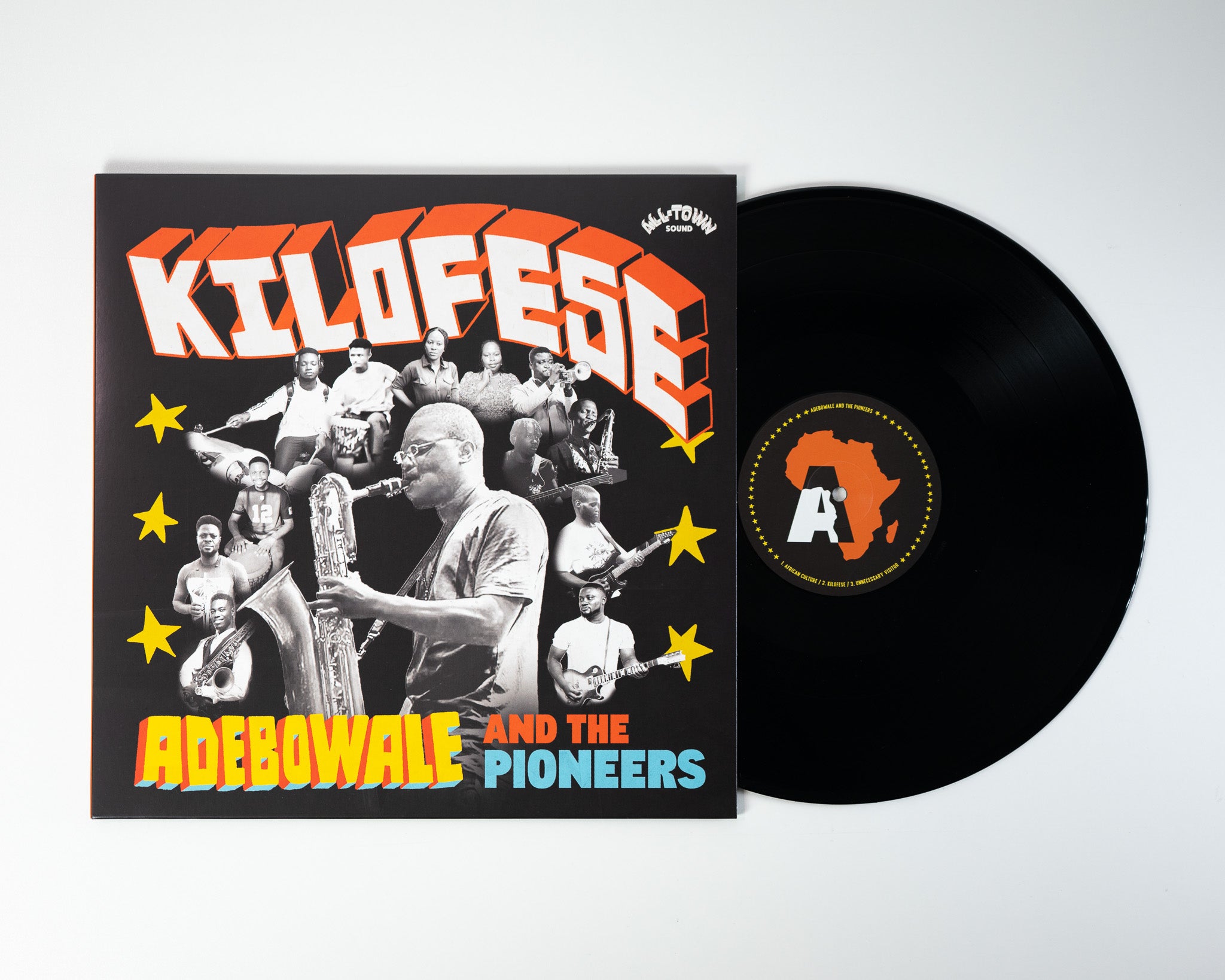 Adebowale Pioneers Kilofese LP vinyle noir afrobeat