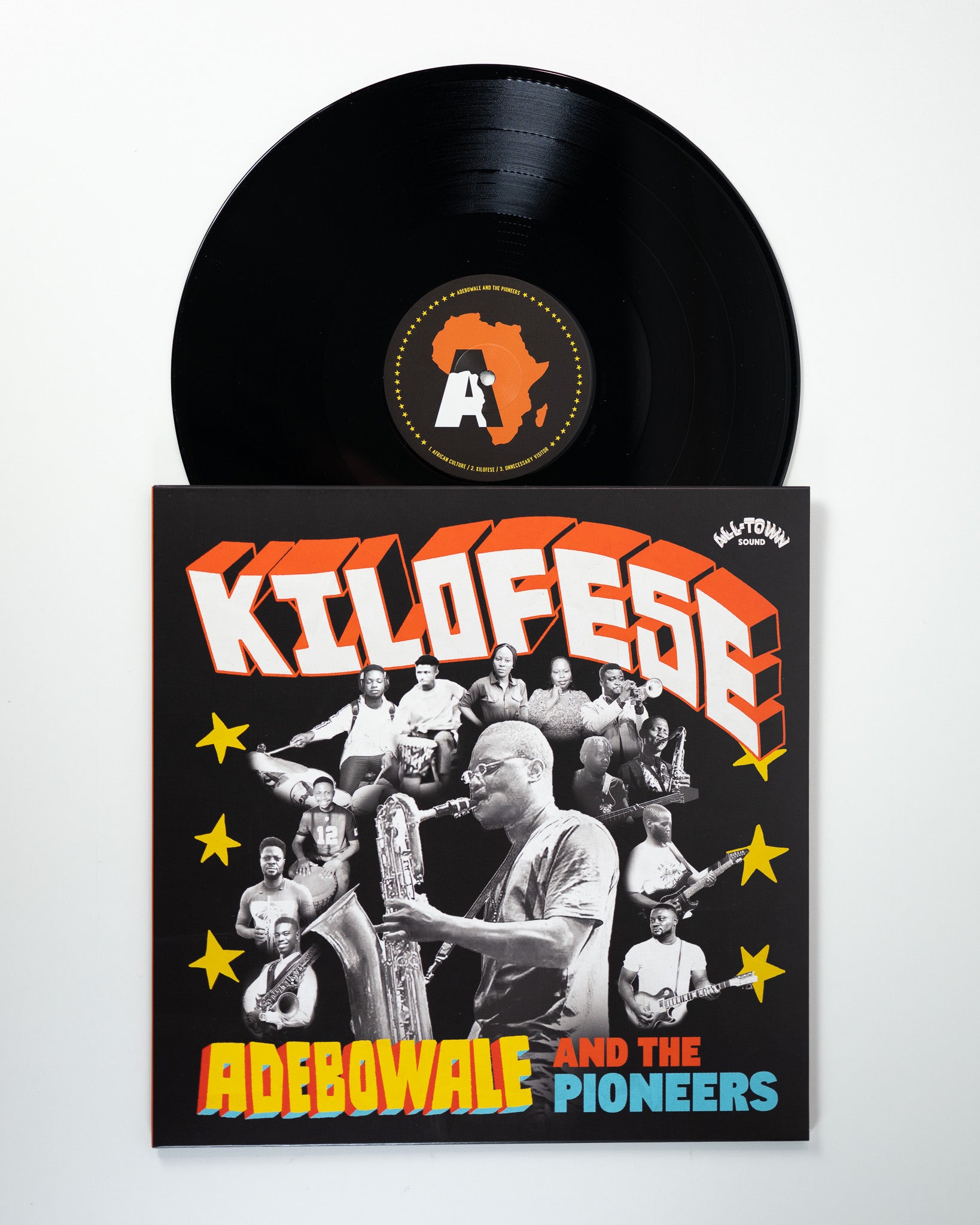 Adebowale Pioneers Kilofese LP vinyle noir afrobeat