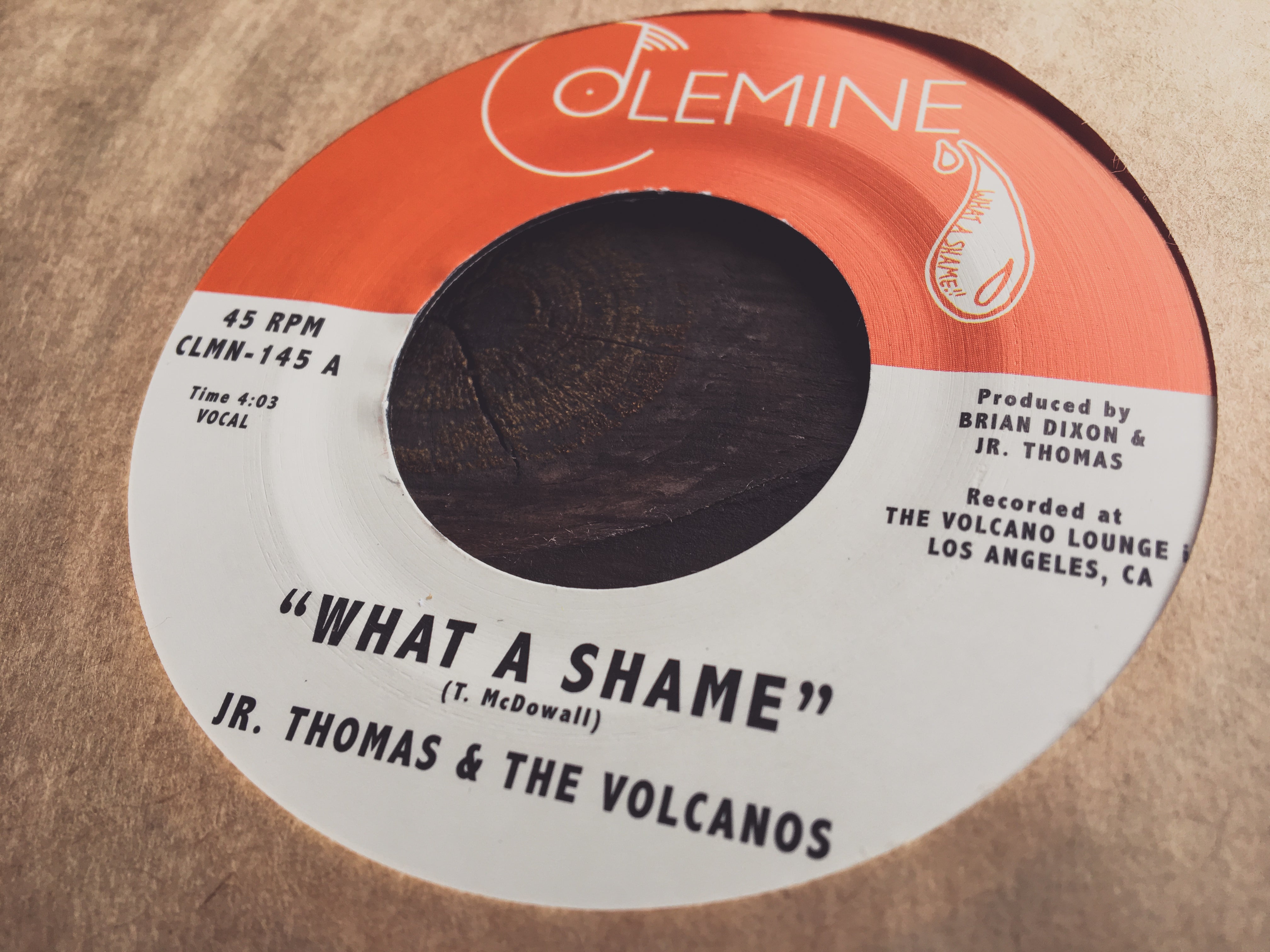 Jr. Thomas What A Shame vinyle 45T 7 pouces reggae