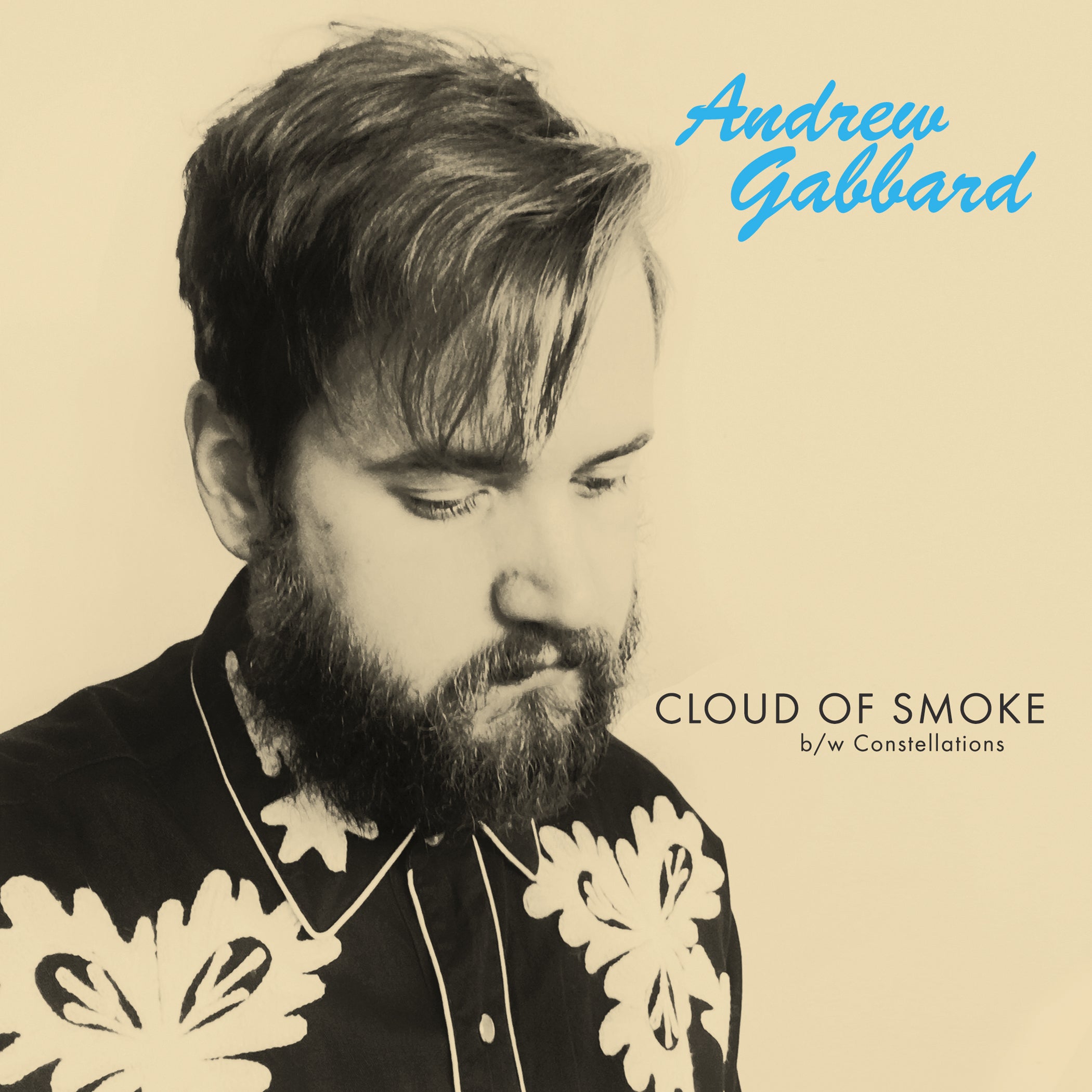 Andrew Gabbard Cloud Of Smoke 45T vinyle bleu opaque