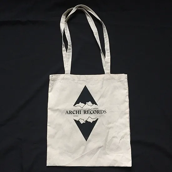 Archi Records Tote Bags tote bag sérigraphié coton
