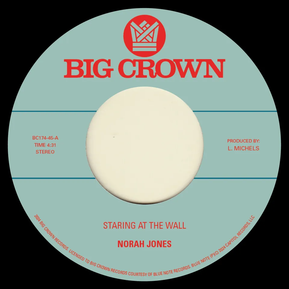 Norah Jones Staring At The Wall 45 Tours 7" Limité Soul