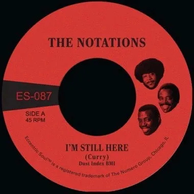The Notations I'm Still Here 45 tours vinyle blanc