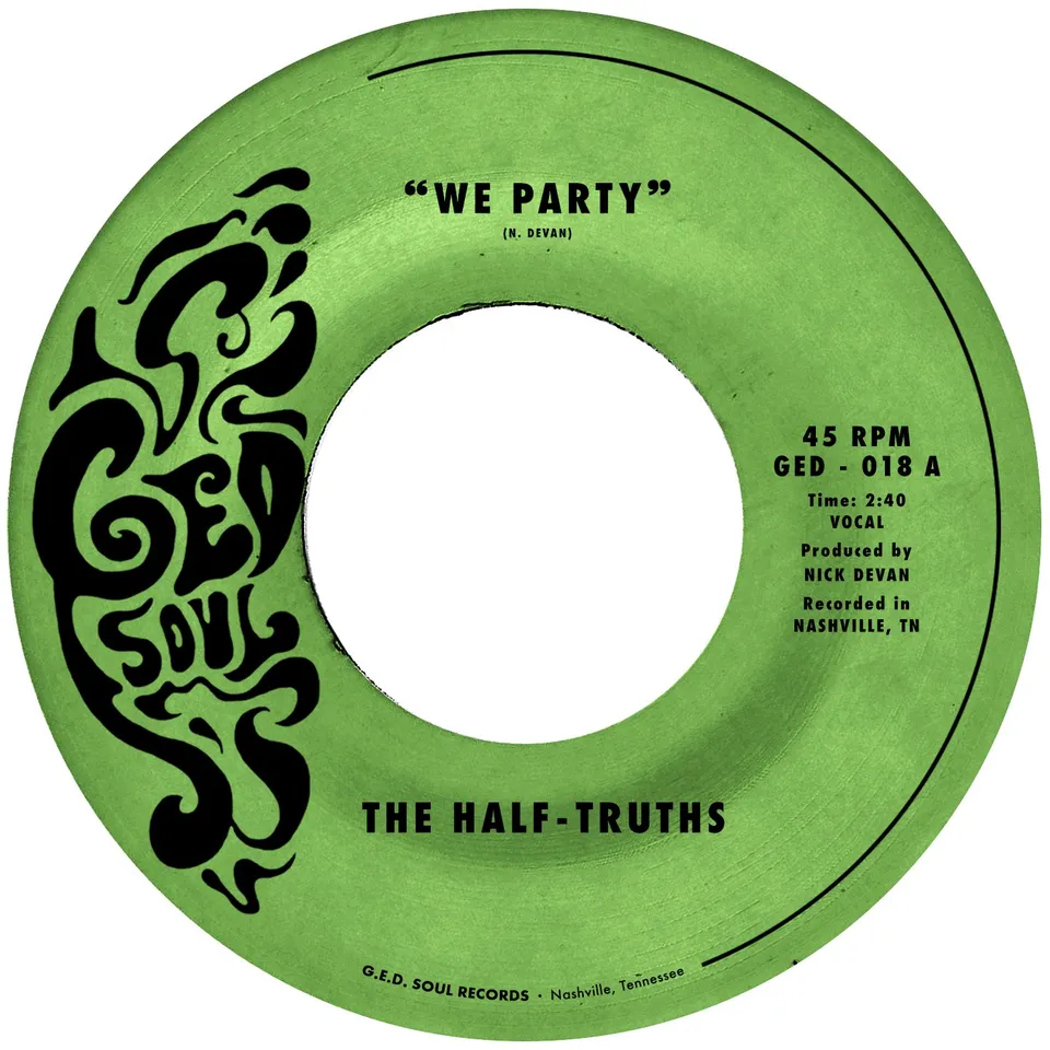 G.E.D. Soul The Half-Truths We Party 45T deep funk cuivres