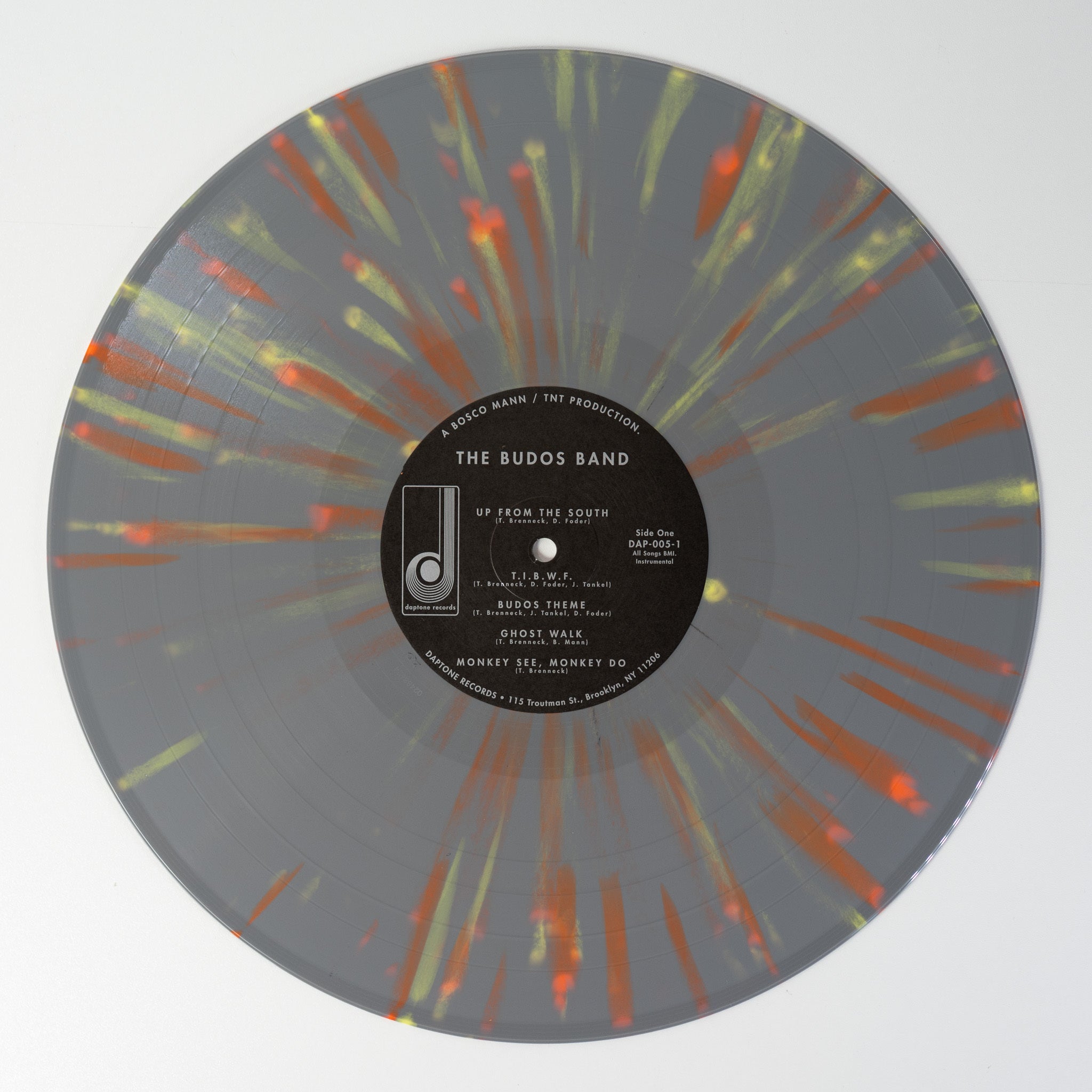 The Budos Band The Budos Band LP vinyle splatter gris orange