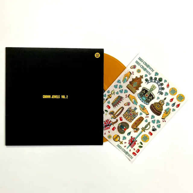 Big Crown Crown Jewels Vol. 2 vinyle couleur Golden Haze