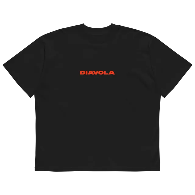 Gabrielle Cavassa Diavola t-shirt coton bio oversize