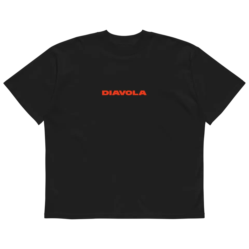 Gabrielle Cavassa Diavola t-shirt coton bio oversize