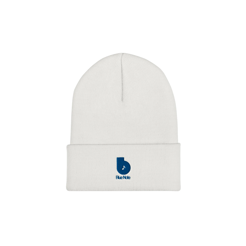 Blue Note B Logo Beanie bonnet noir brodé