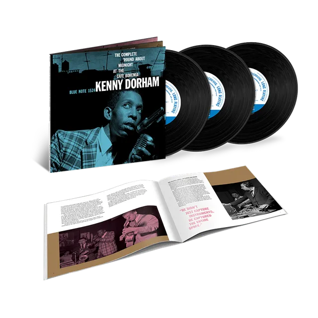 Kenny Dorham Round About Midnight vinyle 3LP live