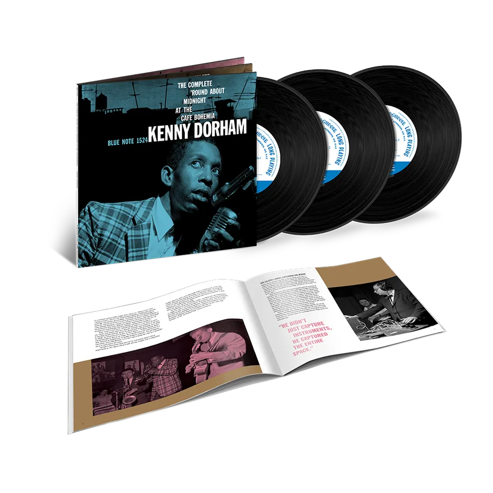 Kenny Dorham Round About Midnight vinyle 3LP live