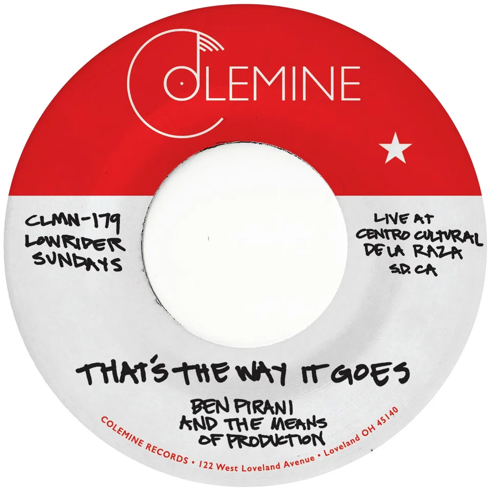 Colemine Ben Pirani CLMN-179 45 tours 7" soul