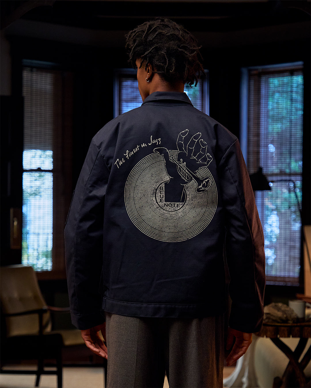 Blue Note Catalog Veste workwear marine taille L