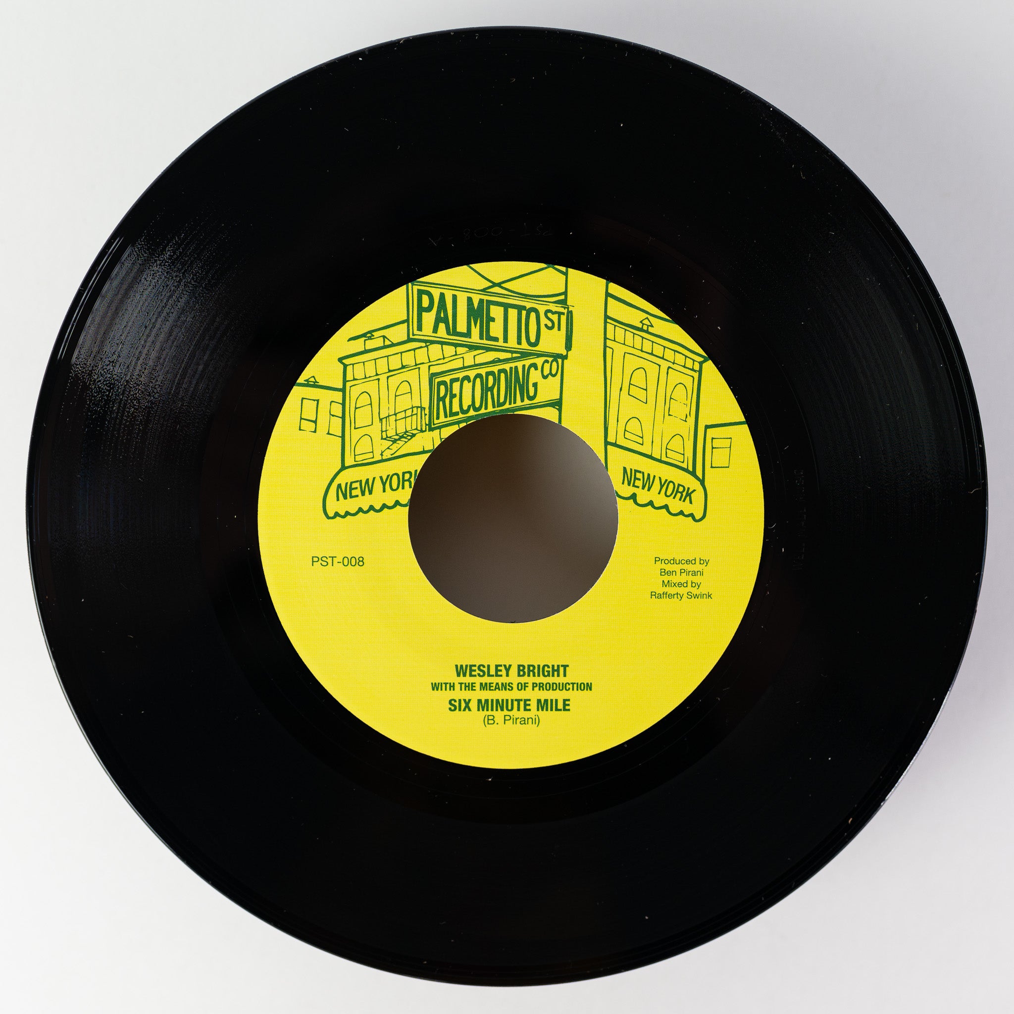 Wesley Bright Six Minute Mile 45 tours vinyle noir soul