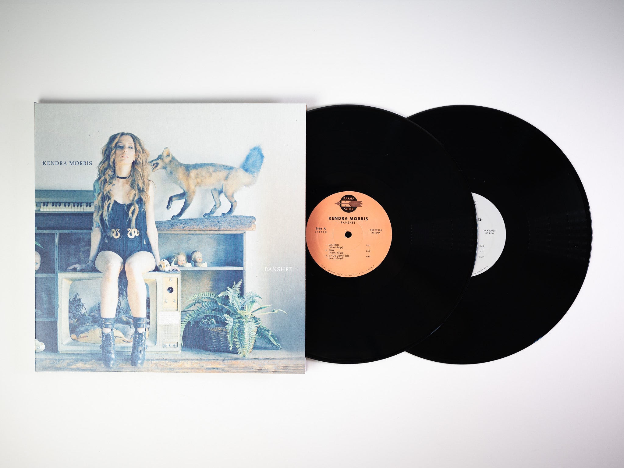Kendra Morris Banshee double vinyle LP orange soul psyché