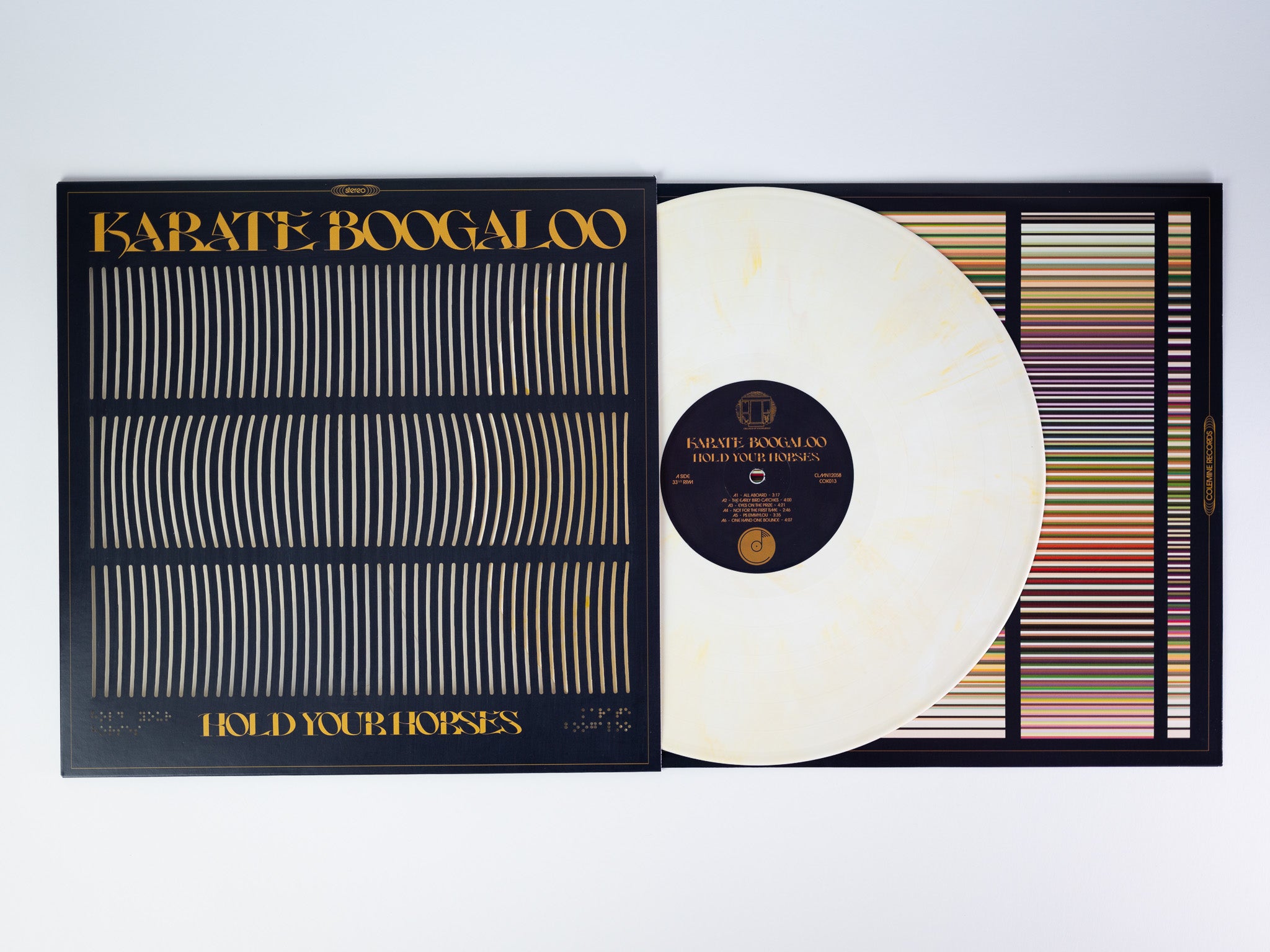 Karate Boogaloo Hold Your Horses vinyle LP crème Colemine