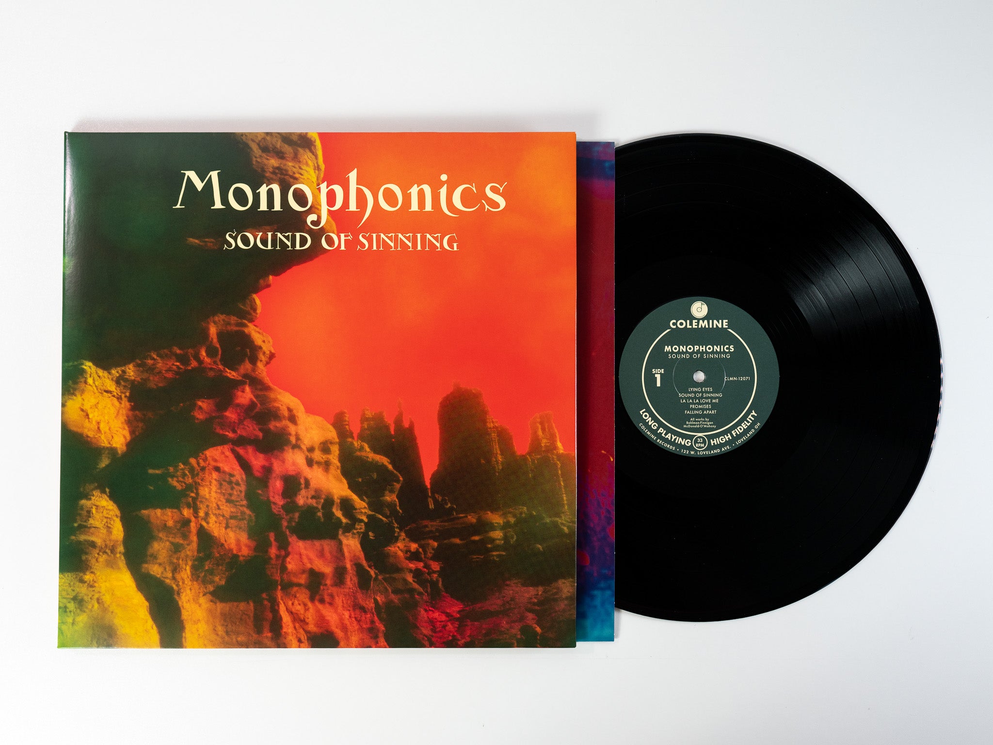 Monophonics Sound Of Sinning vinyle LP vert psychedelic soul