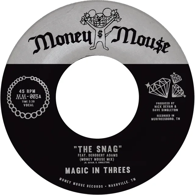 Magic In Threes The Snag vinyle 45T noir