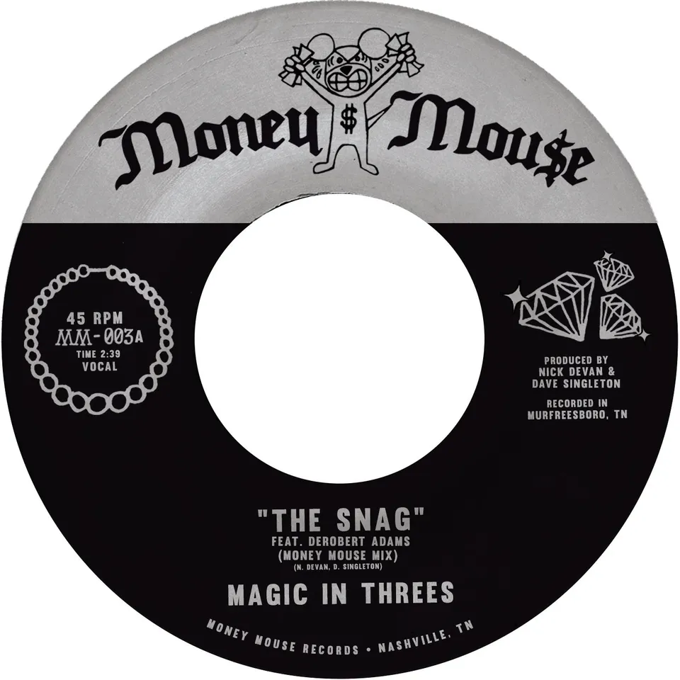Magic In Threes The Snag vinyle 45T noir