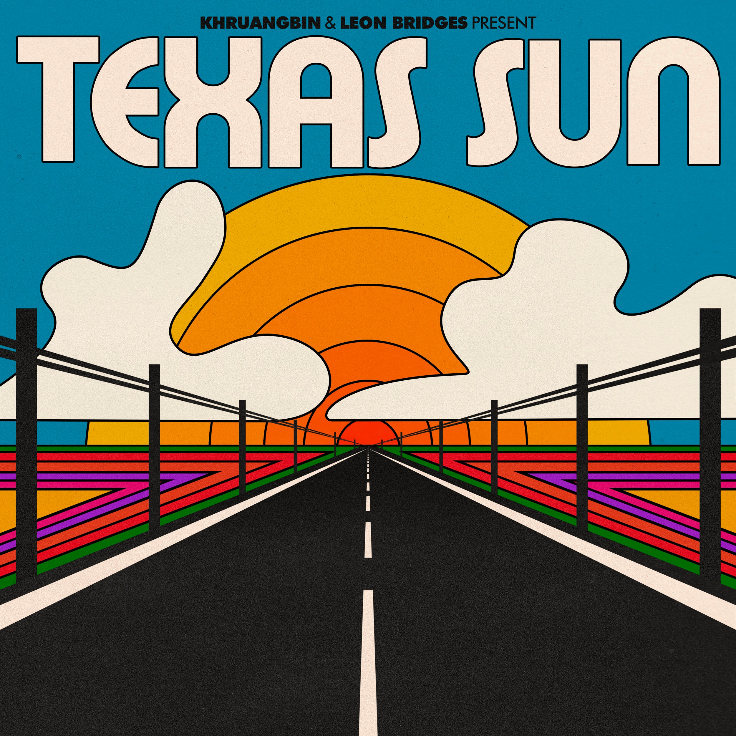 Khruangbin & Leon Bridges Texas Sun EP vinyle noir