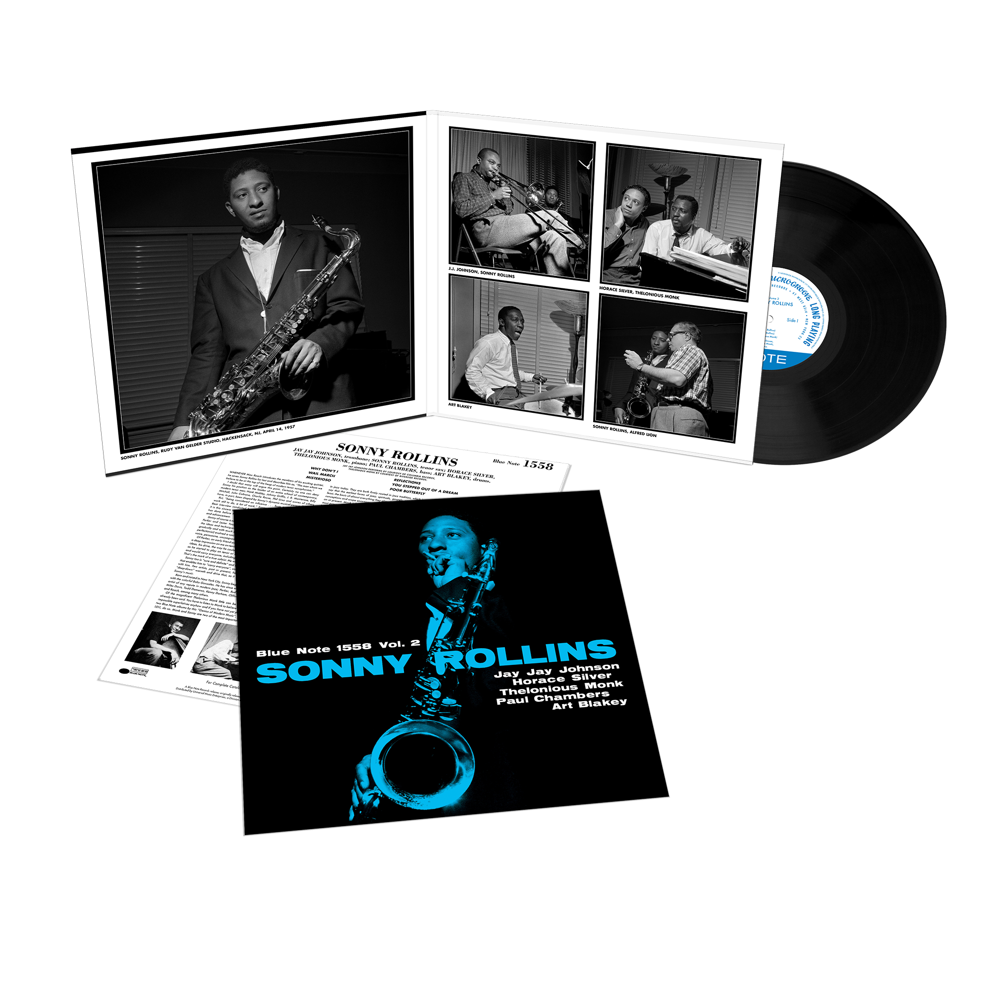 Blue Note Tone Poet Sonny Rollins Vol. 2 vinyle 180g