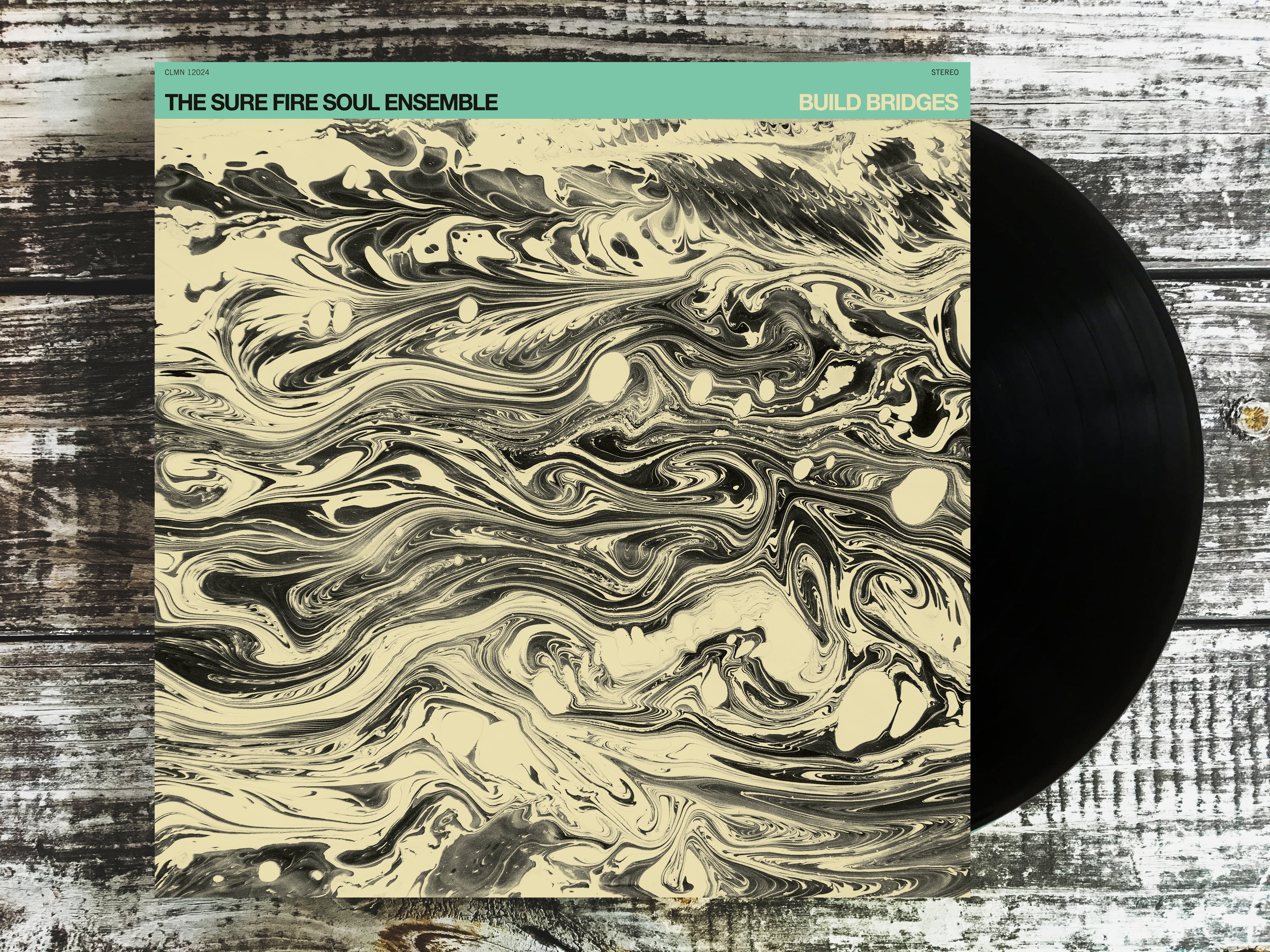 Colemine Sure Fire Soul Ensemble Build Bridges LP vinyle clear
