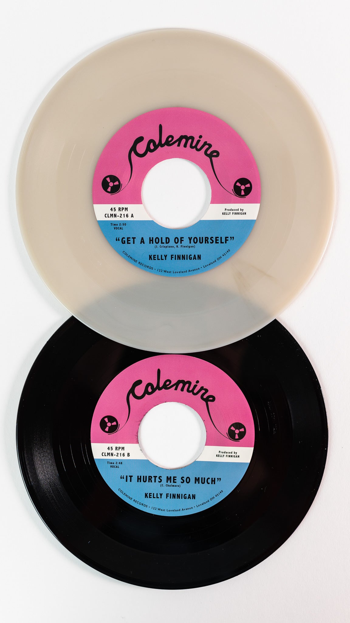 Kelly Finnigan Get A Hold Of Yourself 45 tours gris
