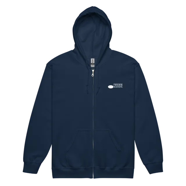 Blue Note Merch Finest Logo Sweat zippé noir L