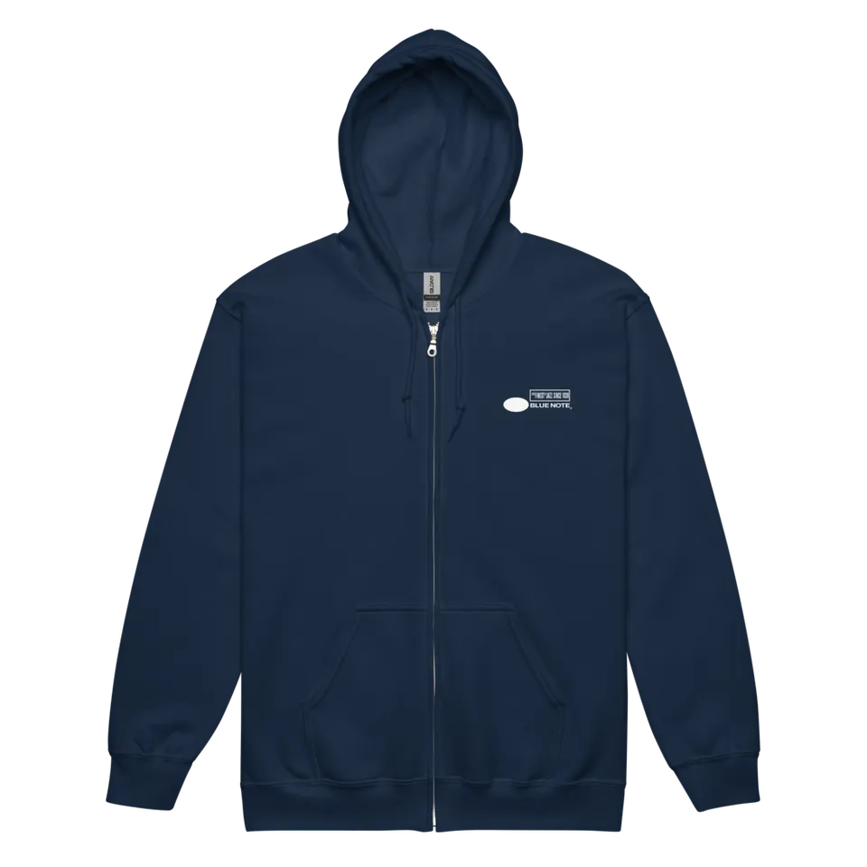 Blue Note Merch Finest Logo Sweat zippé noir L