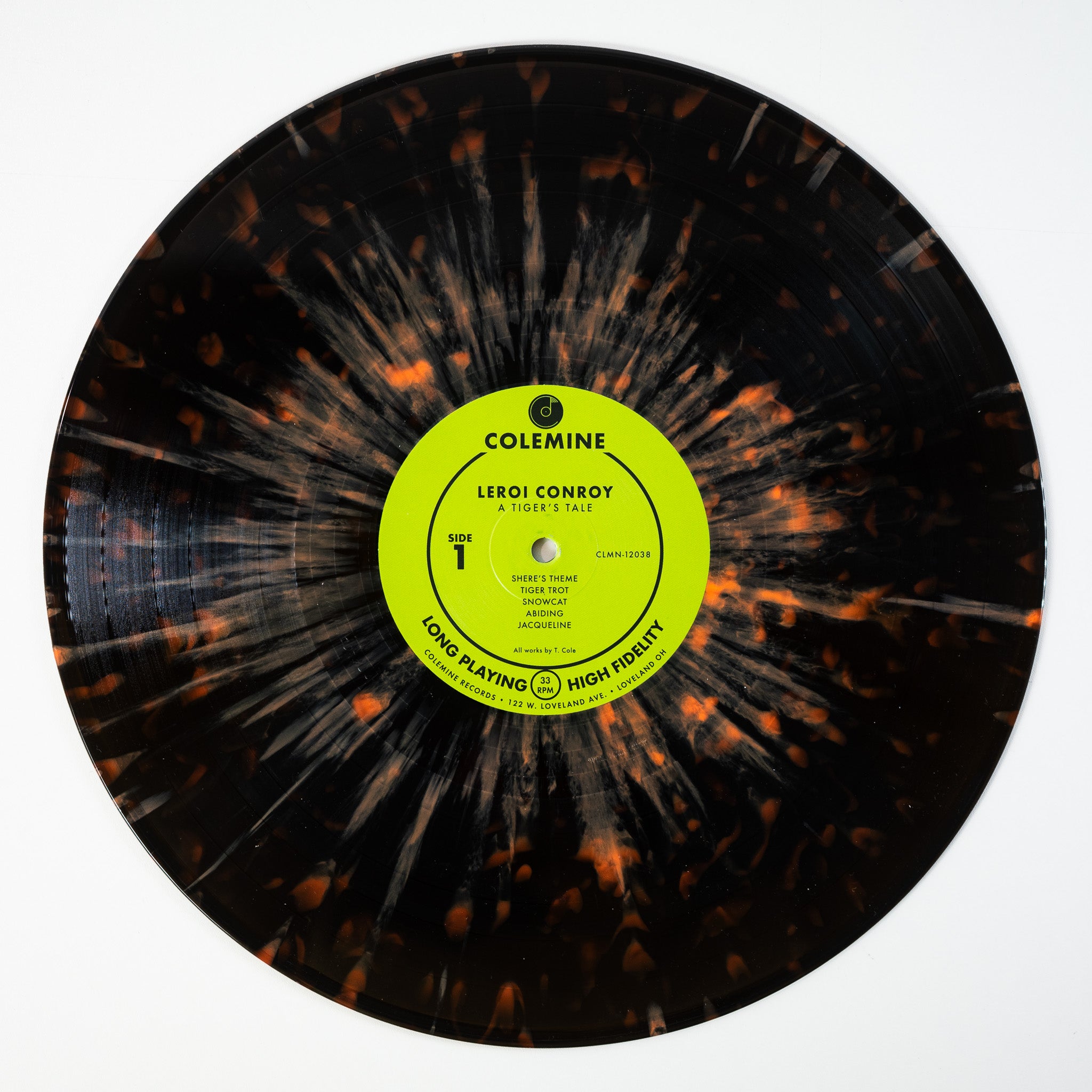 Leroi Conroy A Tiger's Tale vinyle LP tigré jazz