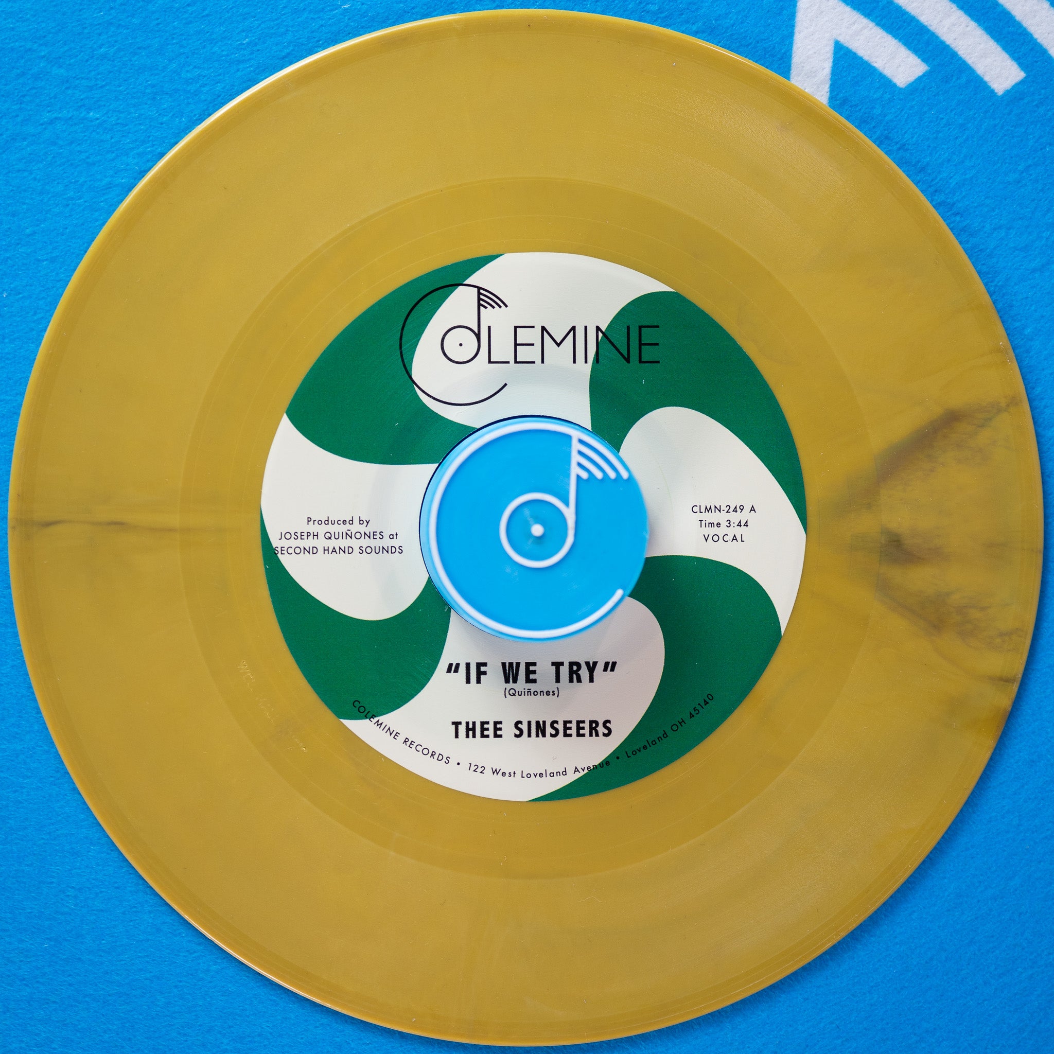 Thee Sinseers If We Try Vinyle 45T couleur sweet soul