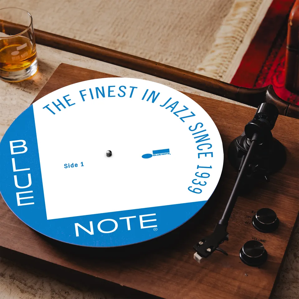 Blue Note Finest Slipmat feutrine 12 pouces platine