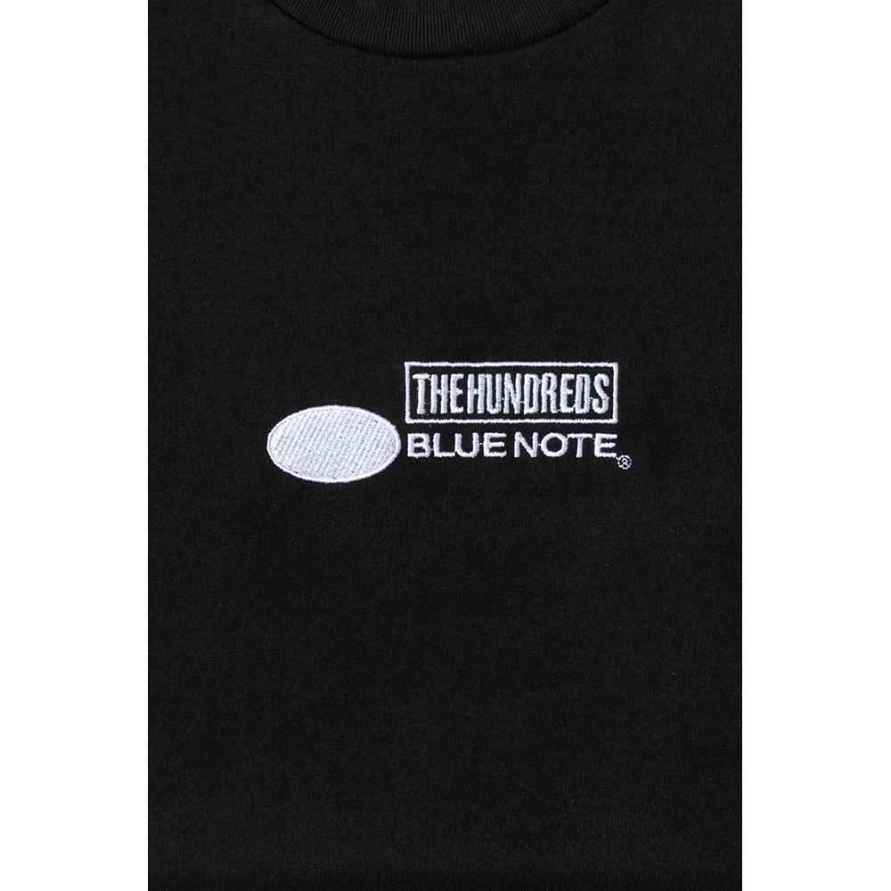 Blue Note Finest T-shirt coton noir logo brodé