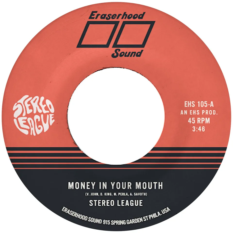 Stereo League Money In Your Mouth vinyle 7" transparent funk soul