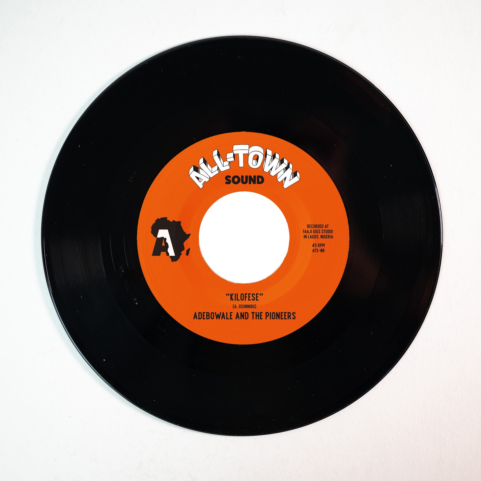 Adebowale Kilofese 45 tours vinyle afrobeat funk ATS-08
