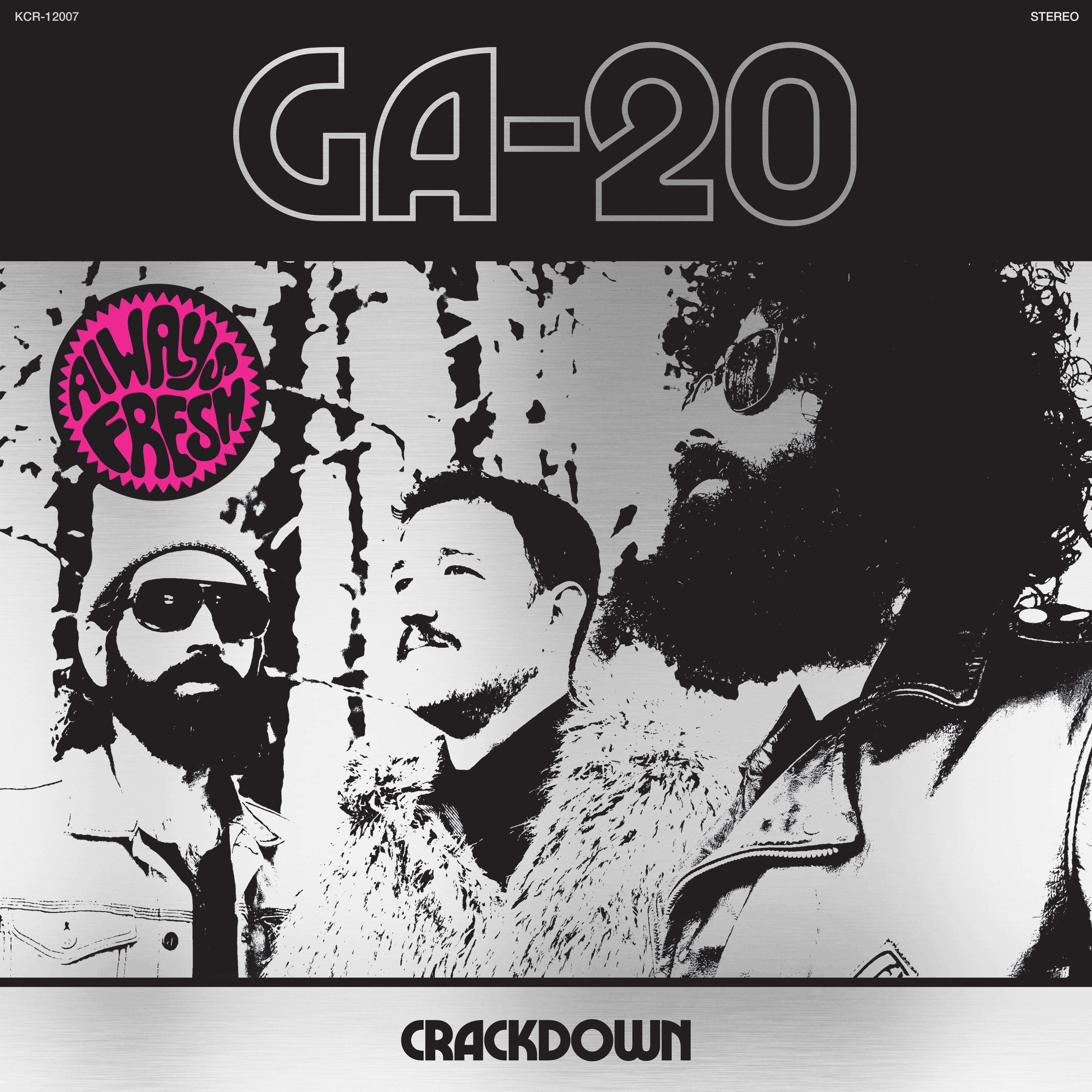 GA-20 Crackdown vinyle LP noir blues