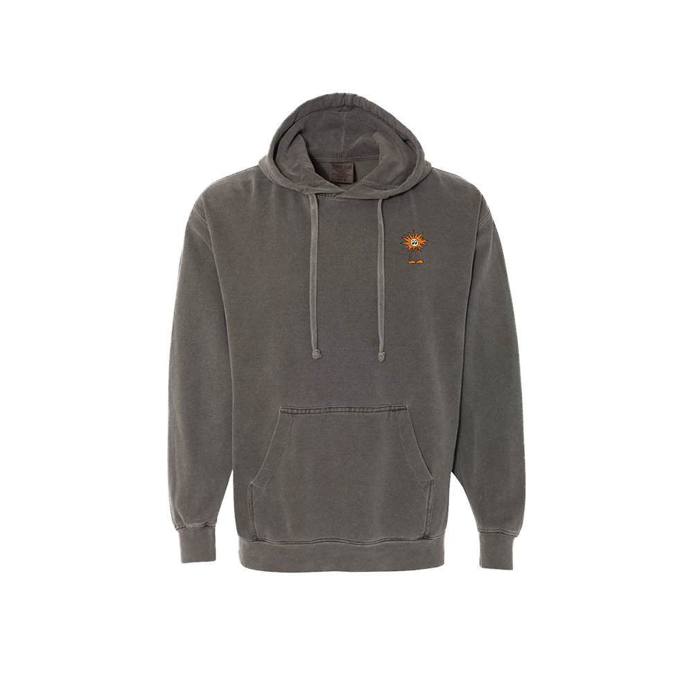 Maya Delilah Spike hoodie pepper coton brodé