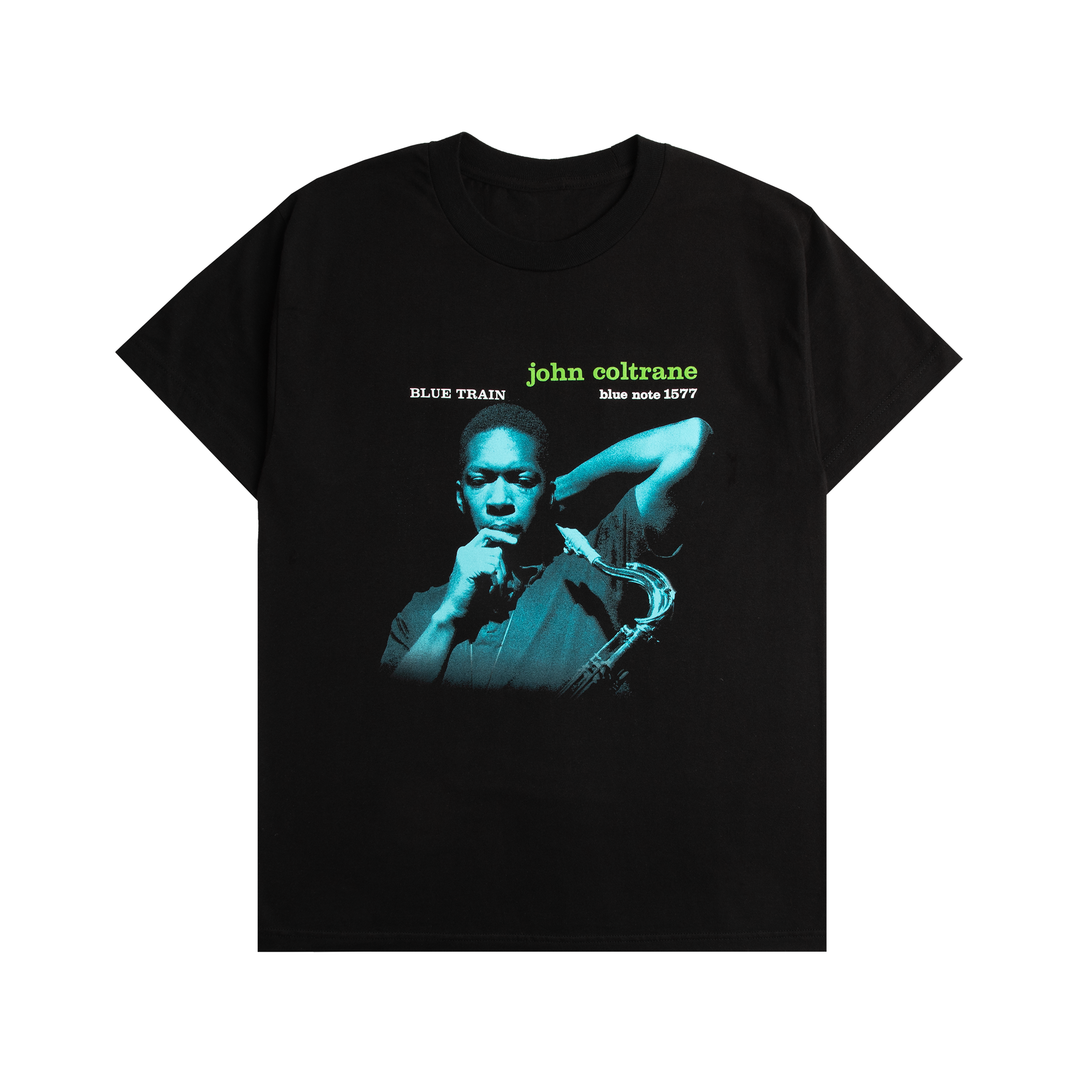 John Coltrane Blue Train T-shirt coton noir taille L