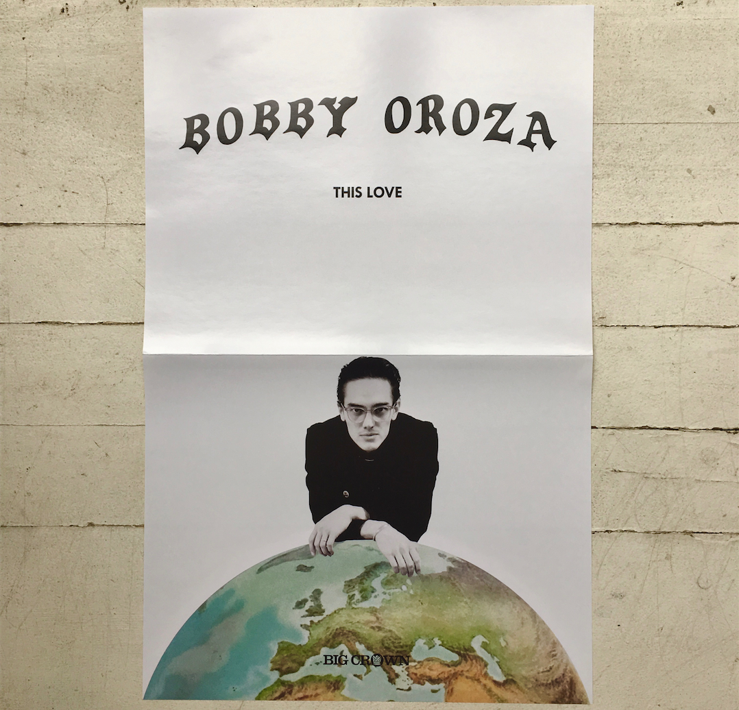 Bobby Oroza This Love Instrumentals vinyle rouge