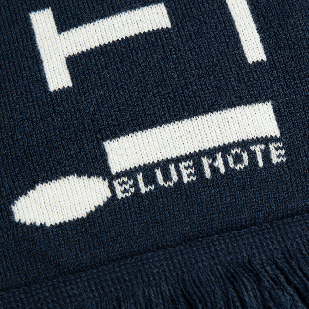 Blue Note Soccer Scarf écharpe supporter bleue acrylique